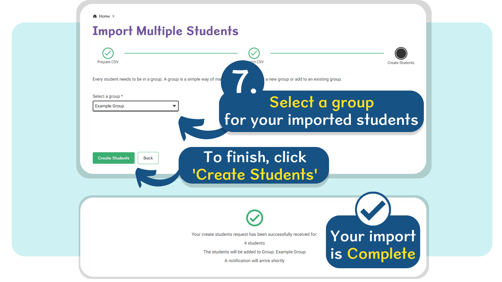 How do I upload multiple students? | Nessy