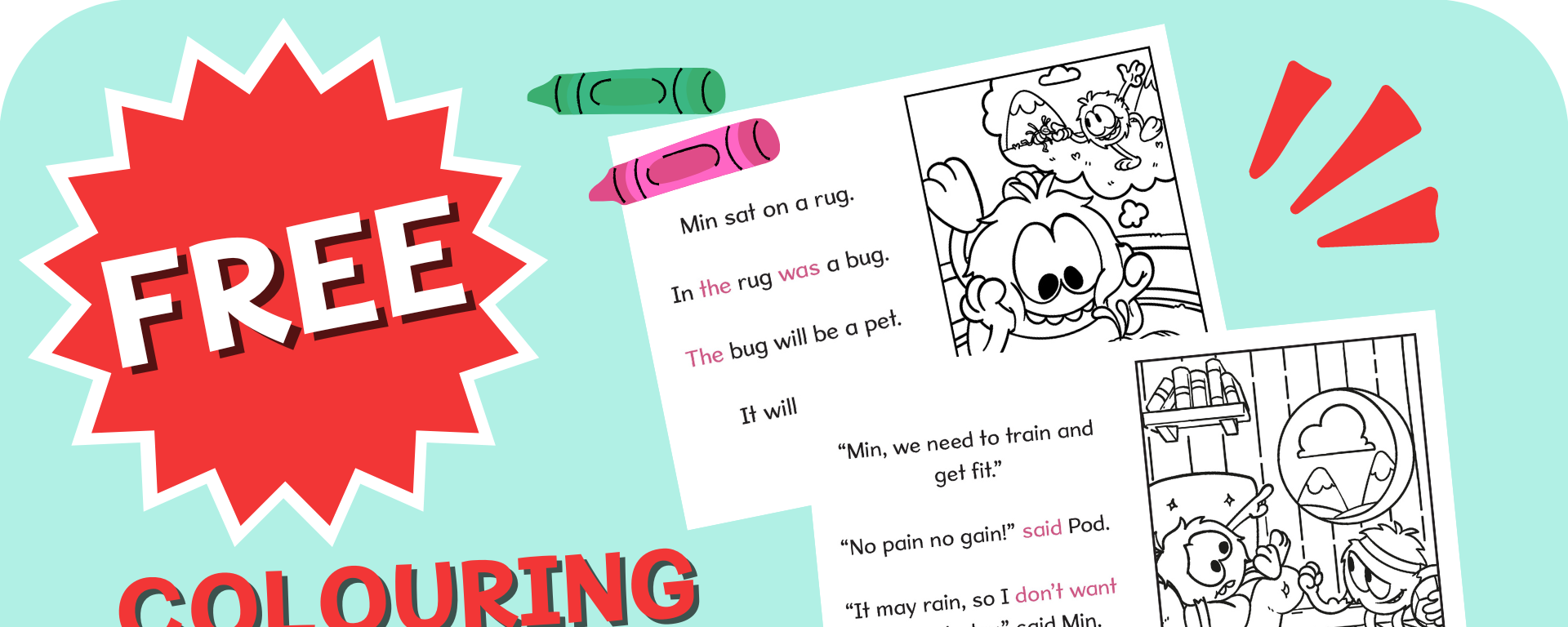 Colouring Decodable eBooks | Nessy