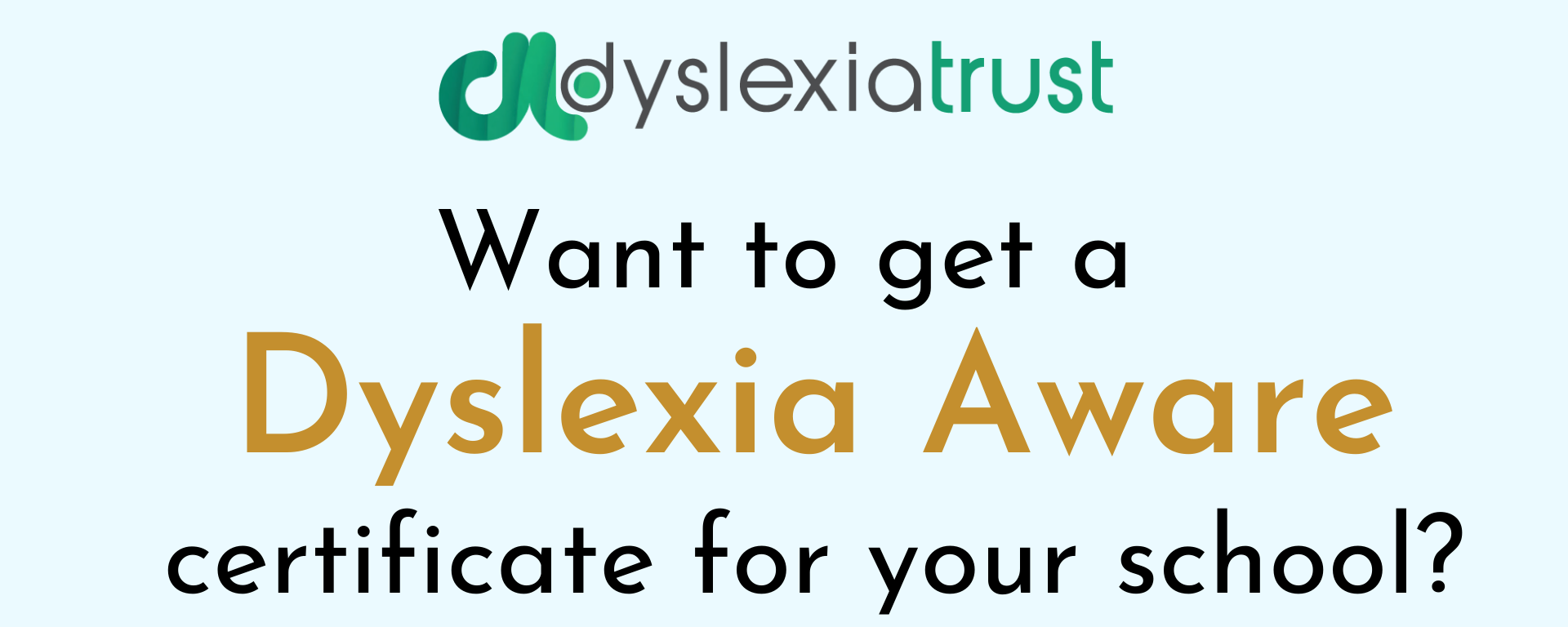 Dyslexia Aware School Badge | Nessy